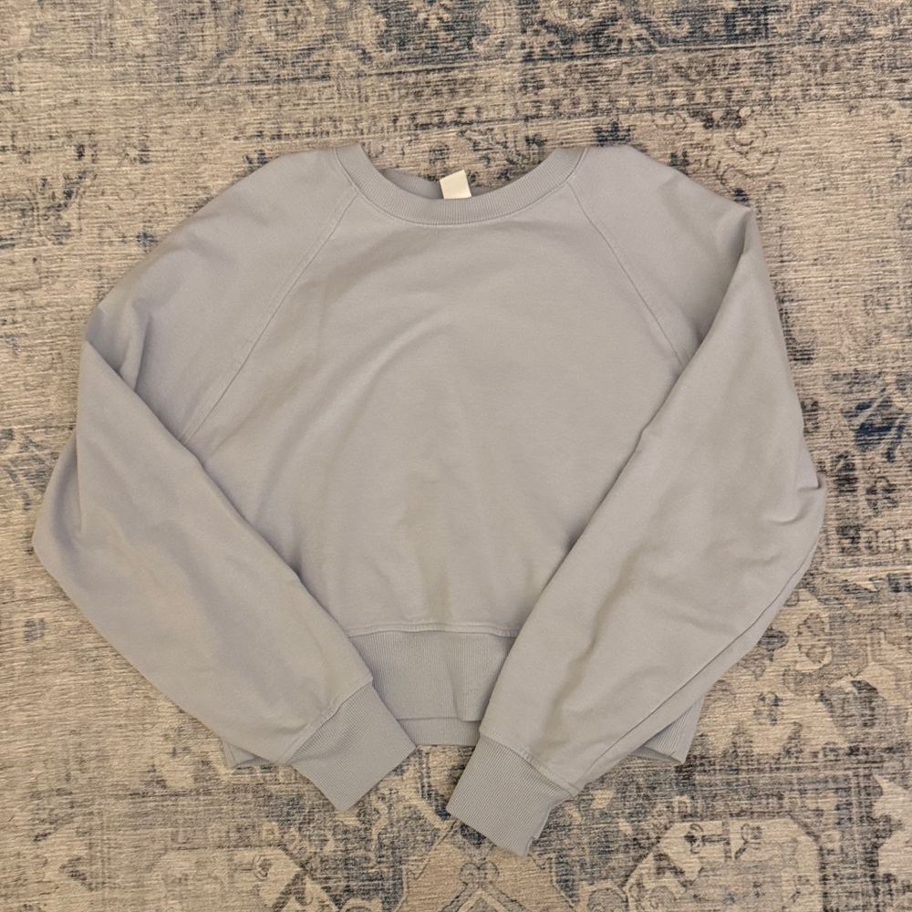 Athleta Girl Heather Gray Crewneck